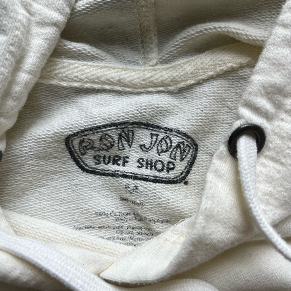 Ron Jon Cream Surf Shop Myrtle Beach Hoodie - Picture 2 of 4